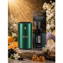 Areon Aromatik Difüzör Yeşil (Klasik Metal) + The Way