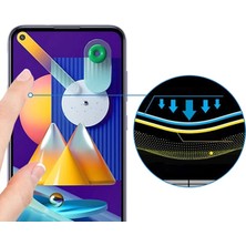 Ally Sm Galaxy M11  Full Glue Tempered Cam Ekran KORUYUCU-1852