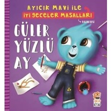 Sincap Kitap Güler Yüzlü Ay Ayıcık Mavi İle İyi Geceler Masalları - Melek Dinçer Eğlenceli Kitap