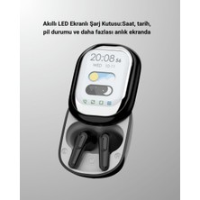 Şık Akıllı ve Güçlü: LED Ekranlı Kablosuz Kulaklık Seti