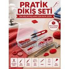 Dm Dikişmarket Özel Kutulu Dikiş Seti -Dikişe başlangıç seti -Terzi seti