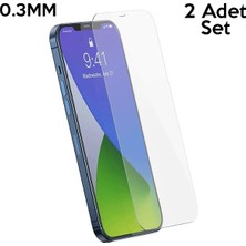 Baseus Iphone 12 Mini 5.4 0.3mm Ful Tempered Cam Ekran Koruyucu 2 Adet SET-1852
