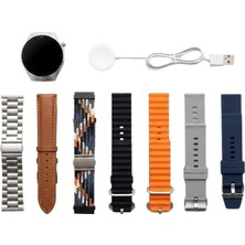 7 Kordonlu Akıllı Saat Bluetooth Arama Bildirim ve Spor Takip Özellikli