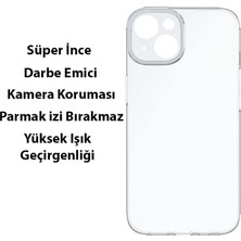 Baseus Simple Case iPhone 14 6.1 Kamera Korumalı Ince Silikon Şeffaf KILIF-1852