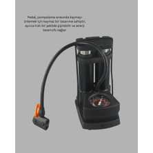 Kaymaz Pedallı Ayaklı Hava Pompası Tüm Supap Uyumlu