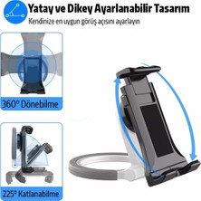 Ally PB-47B Askılı Katlanabilen Çok Işlevli Tablet -Telefon Standı TUTUCU-1852