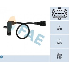 FAE Mixdepo Krank Mil Sensörü Astra G 98-00 -Vectra B 95-00 -Zafira 1.8 16V 00 -