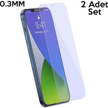 Baseus Iphone 12 Mini 5.4 0.3mm Antiblue Light Tempered Cam Ekran Koruyucu 2ADET-1852