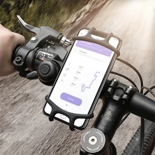 Floveme Universal Silikon Bisiklet Motosiklet Telefon TUTUCU-1852