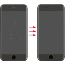 Gor Iphone 8 Plus-7 Plus Hd Ekran Koruyucu Jelatin 5 Adet SET-1852