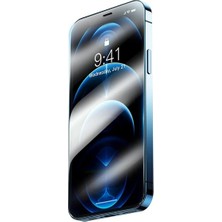 Baseus iPhone 12 Pro Max 6.7 0.3mm Hd Anti-Drop Tempered Kırılmaz Cam Ekran Koruyucu 2 ADET-1852