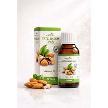 Natural Tatlı Badem Yağı 50 ml