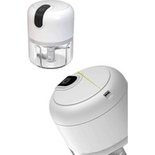 Mini Doğrayıcı Rondo Taşınabilir Mini El Blender Paslanmaz Çelik