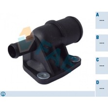 FAE Mixdepo Termostat Su Flanşi Kapak BOXER-JUMPER-DUCATO-EXPERT-JUMPY-SCUDO-P806-EVASION 1.9d XUD9-XUD9TE
