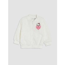 Lc Waikiki Yeni Sezon Hello Kitty Baskılı Kız Çocuk Fermuarlı Sweatshirt