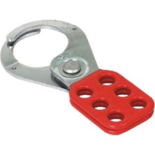 Beian Lock BAN-K02 Çelik Kancalı Plastik Gövdeli Kilit Çoklayıcı 38 mm Eked Loto Grup Kilitleme Haspı 6 Kilit Kapasiteli