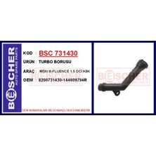 Bescher Mixdepo Turbo Borusu Mgn Iii-Fluence 1.5 Dci K9K