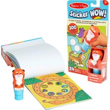 Sticker Wow Kaplan Şekilli Çıkartma Damgası ve Aktivite Defteri