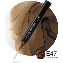 Copic Ink Dark Brown E-47