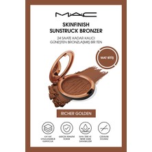 M.A.C Skinfinish Sunstruck Bronzer - Matte Richer Golden