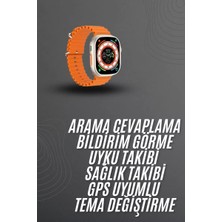 Akıllı Saat Arama Cevaplayan Bildirim Görme Yeni Nesil Bluetooth Bağlantılı