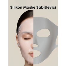 Uqmo - Yüz Maskesi Koruyucu & Sabitleyici - Kağıt Maske Sabitleyici - Gri