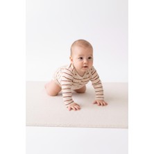 MiaBaby Çizgili Süprem Çıtçıtlı Uzun Kol Body