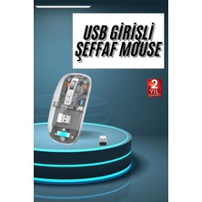 Kanonik Education Kablosuz Mouse Fare Şarjlı Bluetooth Wireless Çift Modlu Sessiz