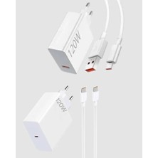 Turbo 120W Hızlı Şarj Cihazı Type-C Kablolu