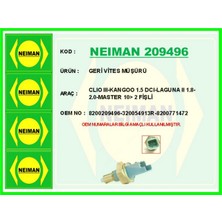 Bescher Mixdepo Geri Vites Müşürü Clio Iii-Kangoo 1.5 Dci-Laguna Ii 1.8-2.0-Master 10- 2 Fişli