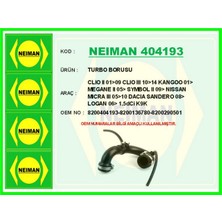 Bescher Mixdepo Turbo Borusu Clio Ii 01-09 Clio Iii 10-14 Kangoo 01- Megane Ii 05- Symbol Ii 09- Nissan Micra Iii 05