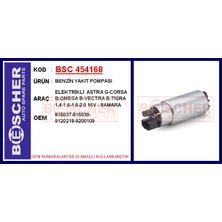 Bescher Mixdepo Benzin Yakit Pompasi Elektrikli Astra G-Corsa B-Omega B-Vectra B-Tigra 1.4-1.6-1.8-2.0 16V - Samara