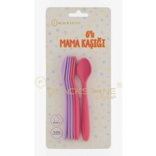 Vivart Bebek Mama Kaşığı 6'lı - Pembe