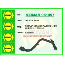 Bescher Mixdepo Turbo Borusu Megane Iii 09- Scenic Iii 09- Fluence 09- 1.5dci