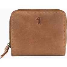 Berliner Bags Sara Vintage Hakiki Deri Rfıd Korumalı Kadın Küçük Cüzdan