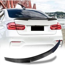X Power Tuning Bmw 3.seri F30 Plastik Parlak Siyah Boyalı M4 Spoiler