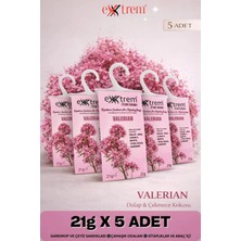 Valerian Kokulu Dolap Çekmece Kokusu 5'li Set - Doğal Esanslı - Güve ve Neme Karşı - Çeyizlik Için