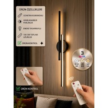 Laaysa LED Aplik Dekor 3 Renk Işık Kumandalı 100CM Toplam Uzunluk