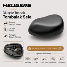 Heugers Tosbak Tombalak Ultra (Dikişsiz) Rahat Bike Sele – Elektrikli Bisiklet Koltuğu