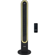 Raks Wınd Tower Kule Tipi Vantilatör Siyah
