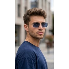 Olivier Philippe F15 Gold-Blue Güneş Gözlüğü