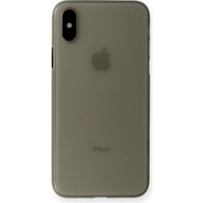 Belirtilmemiş Iphone Xs Kılıf Pp Ince Kapak - Gri