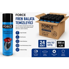 Force Fren Balata Temizleyici Sprey 500 ml x 24 Adet (Koli)