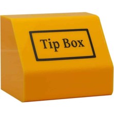 Arte Display Tipbox - Bahşiş Kutusu Sarı - 15X10XH12CM