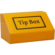 Arte Display Tipbox - Bahşiş Kutusu Sarı - 20X13XH12CM