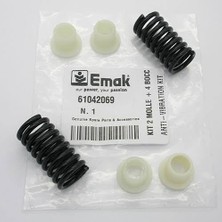 Essan Emak Motorlu Tırpan Amortisör Kiti (Ön ve Arka - 750M, 8510B, 755 Modelleri Için)