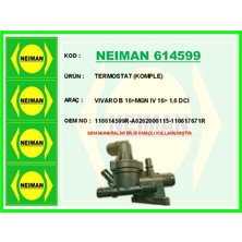 Bescher Mixdepo Termostat 80 C Mercedes OM622 OM626 W205 W447 . Renault R9M 1.6 Dci Megane Scenic Fluence Sokulebi Lir Kapakli