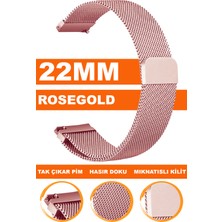  xiaomi redmi watch 5 active / lite saat uyumlu 22mm mıknatıslı hasır saat kordonu kayışı m09mh-rg