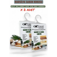 Marsilya Sabunu Dolap Kokusu 2 Adeti Set - Güve ve Neme Karşı - Çeyizlik ve Gardırop Için