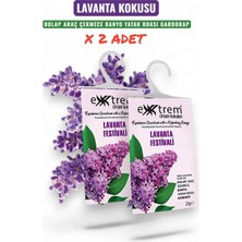 Lavanta Dolap Kokusu 2 Adet - Doğal Esanslı - Güve ve Neme Karşı - Çeyizlik Için